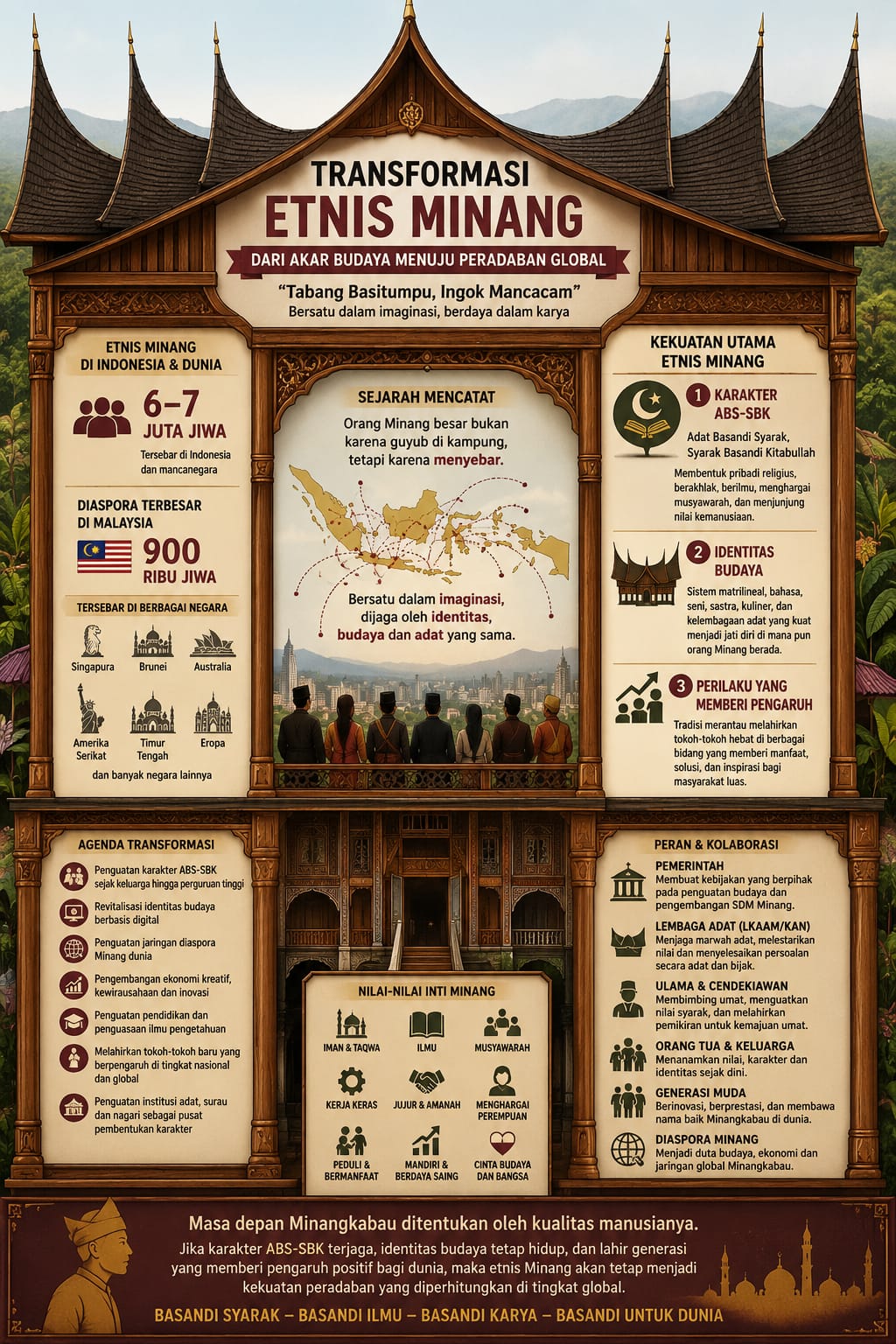 TRANSFORMASI ETNIS MINANG: (Dari Komunitas Kedaerahan Menuju Peradaban Global)